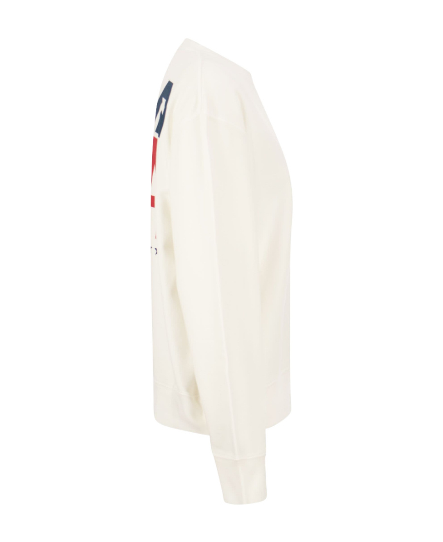 Autry Iconic Sweatshirt Crew Neck In Multicolor