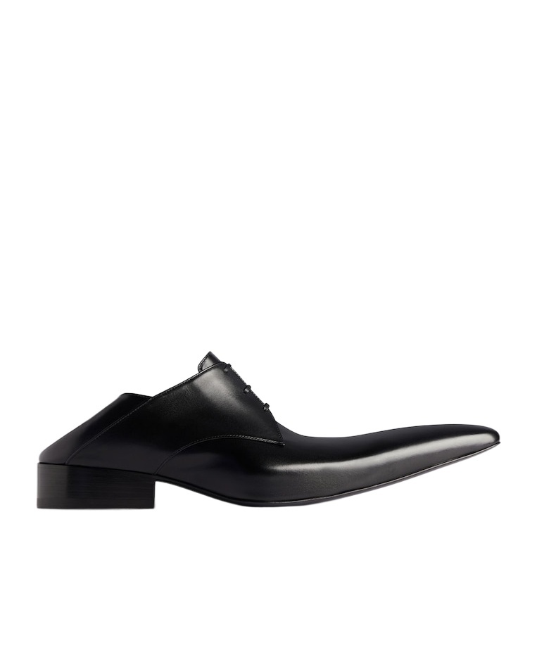 Shop Balenciaga Men's Opera Derby In Black
