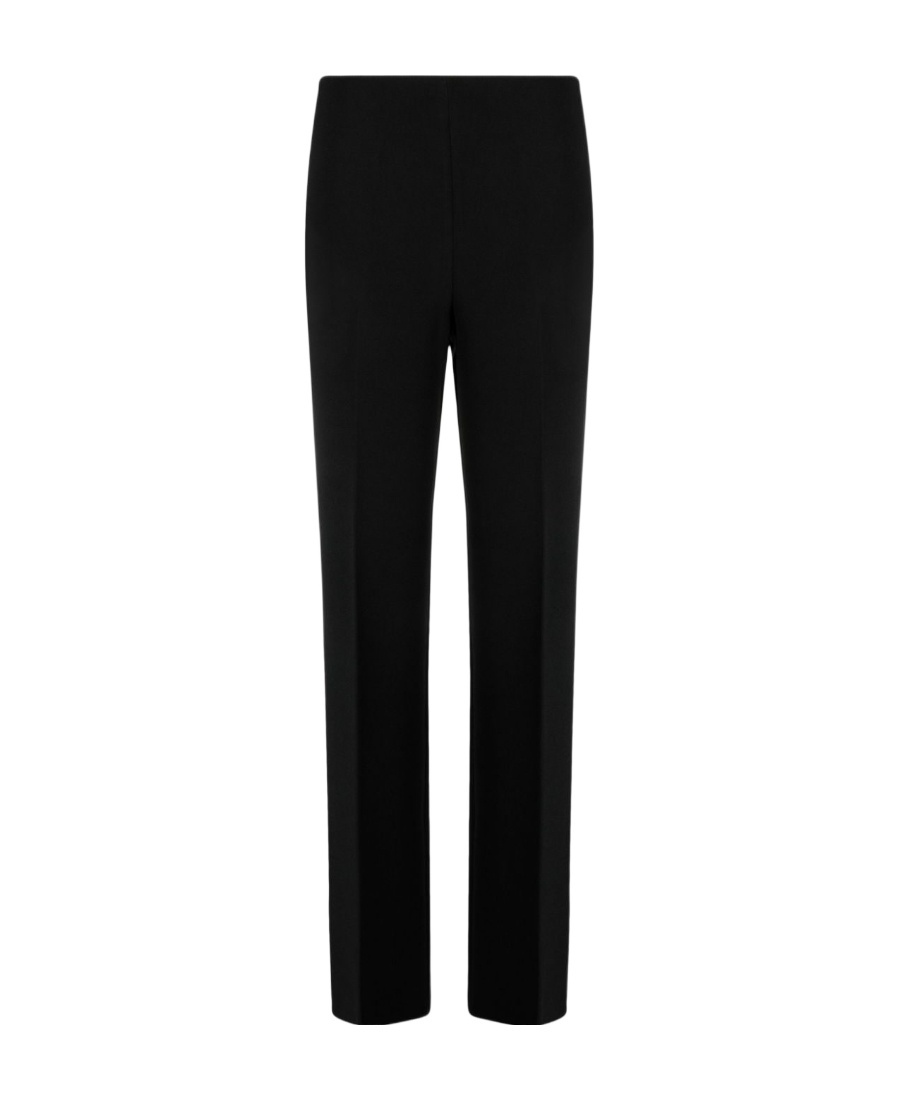 P.a.r.o.s.h Mid-rise Palazzo Pant In Black