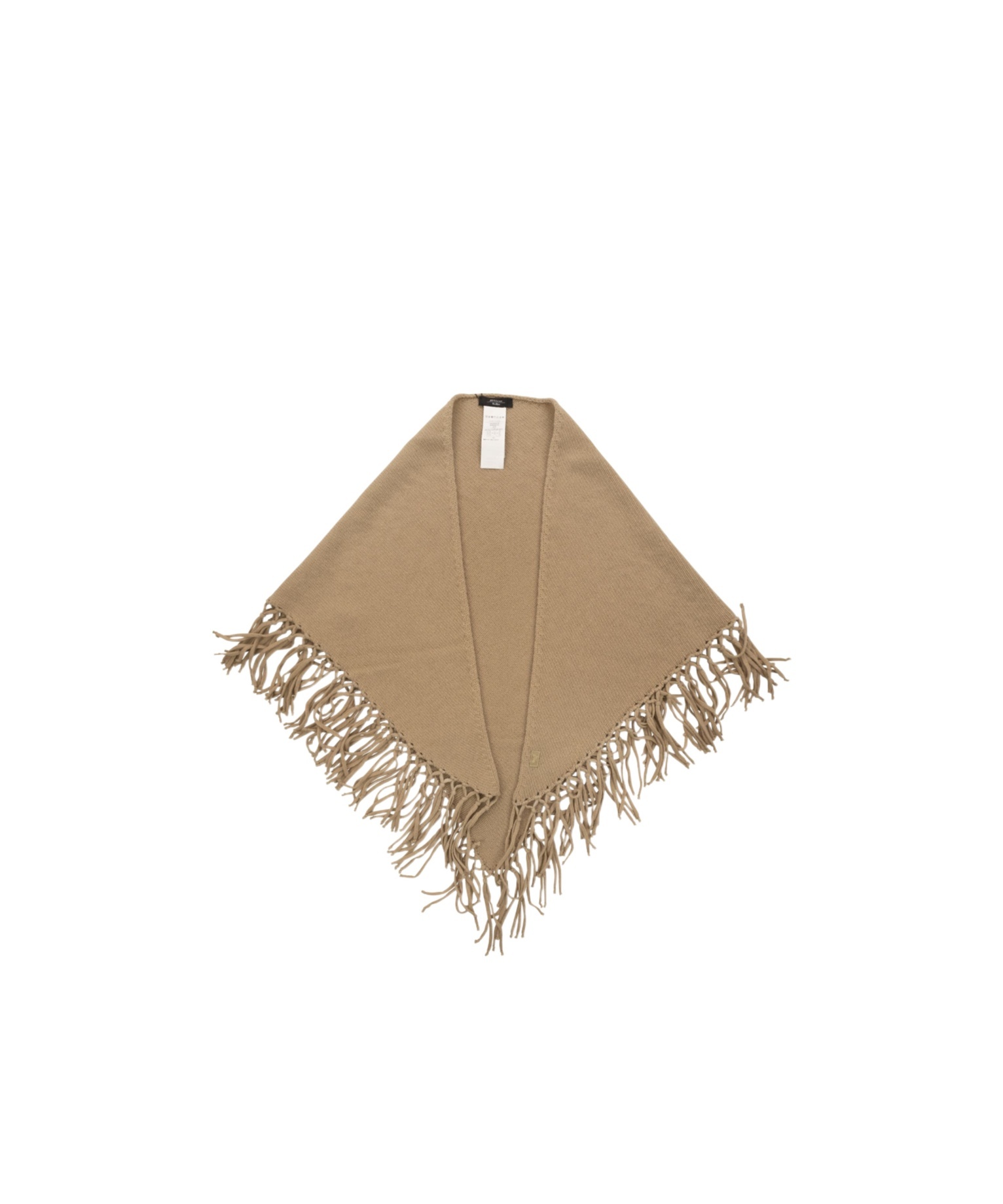 Weekend Max Mara Triangle Shawl In Brown