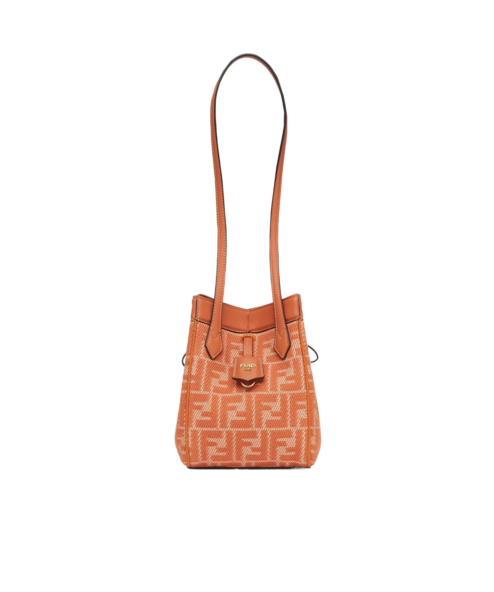 Fendi Origami` Shoulder Bag In Red