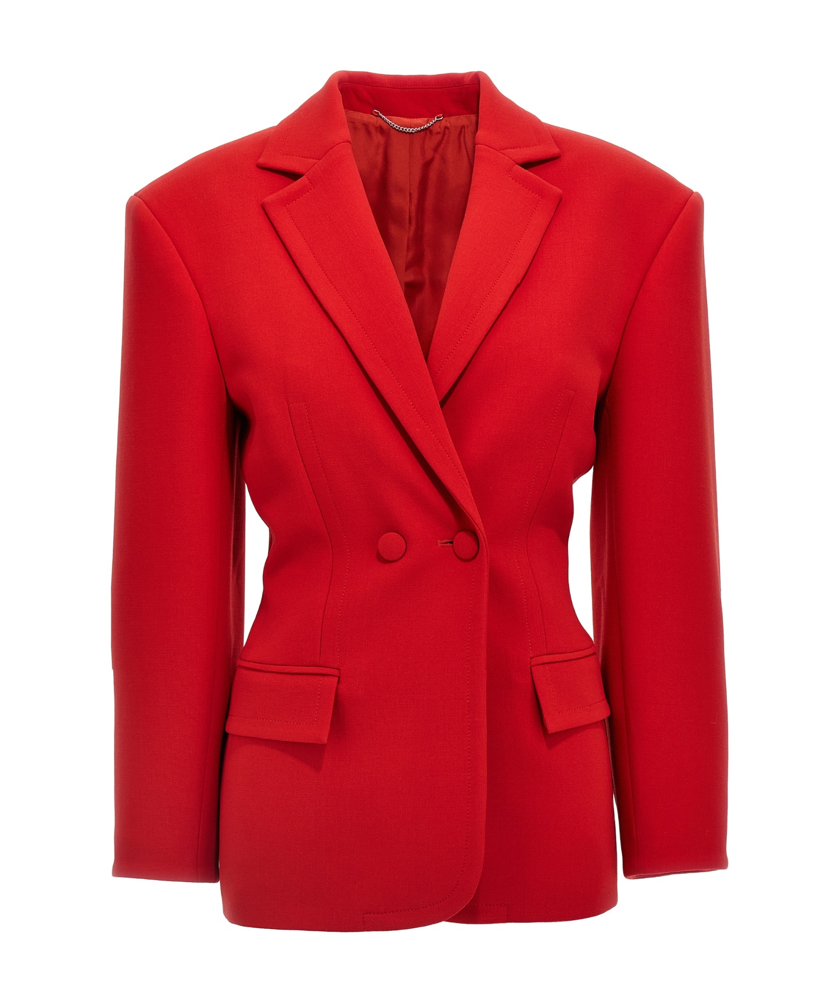 Magda Butrym Double-breasted Blazer In Red