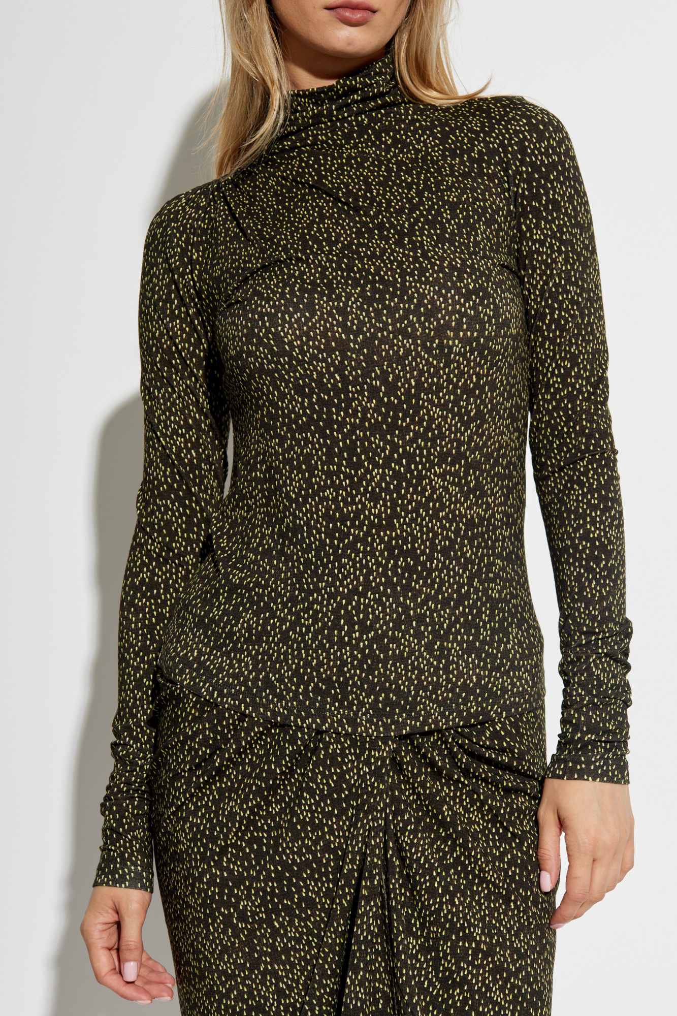 Isabel Marant Étoile Long-sleeved Top In Black