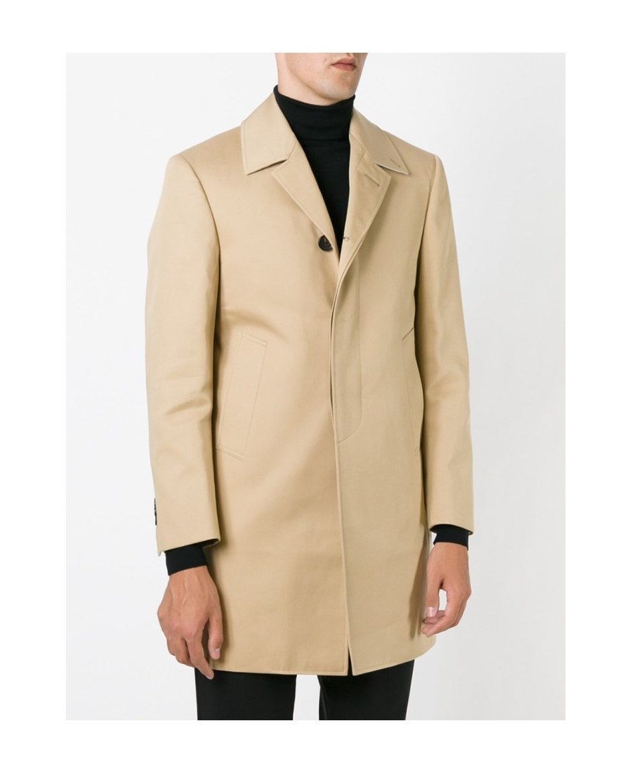 Thom Browne Cotton Coat In Brown