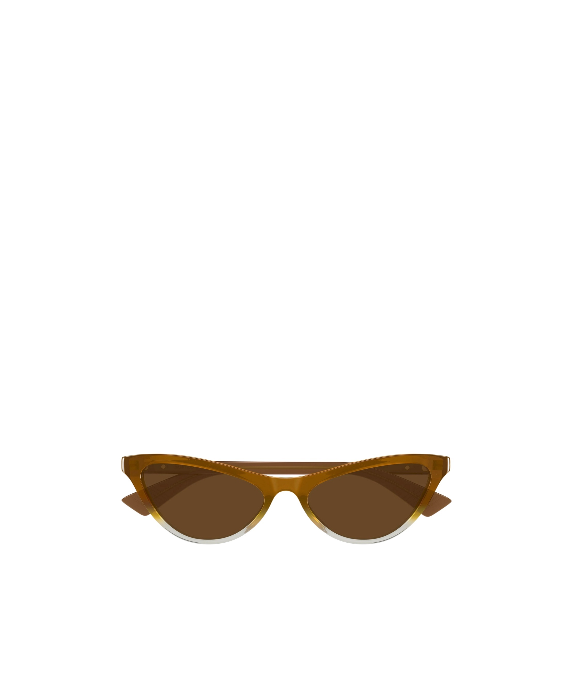Bottega Veneta Bv1414s Linea Ribbon Bv1414s 004 Brown Sunglasses In Brown