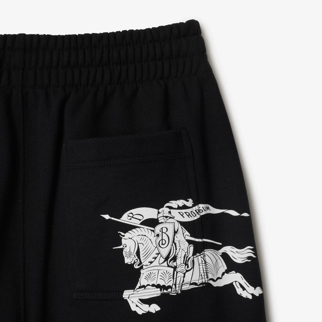 Burberry Equestrian Knight Straight Leg Shorts