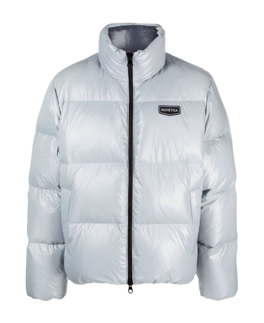 Duvetica Man Puffer Grey Size 42 Polyamide In White