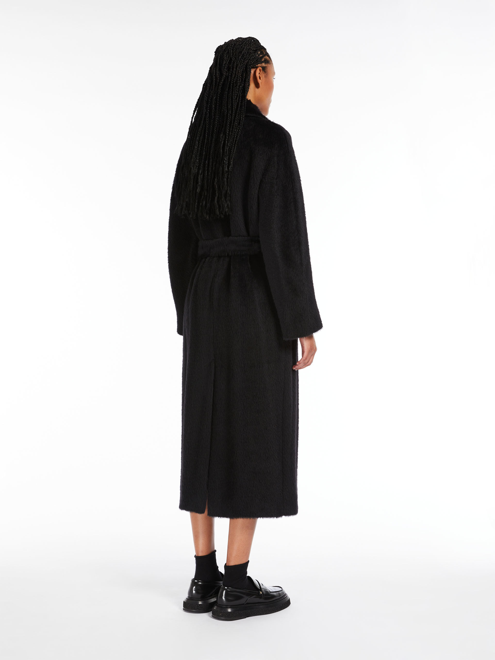 Max Mara Estella Wool And Cashmere Coat In Black
