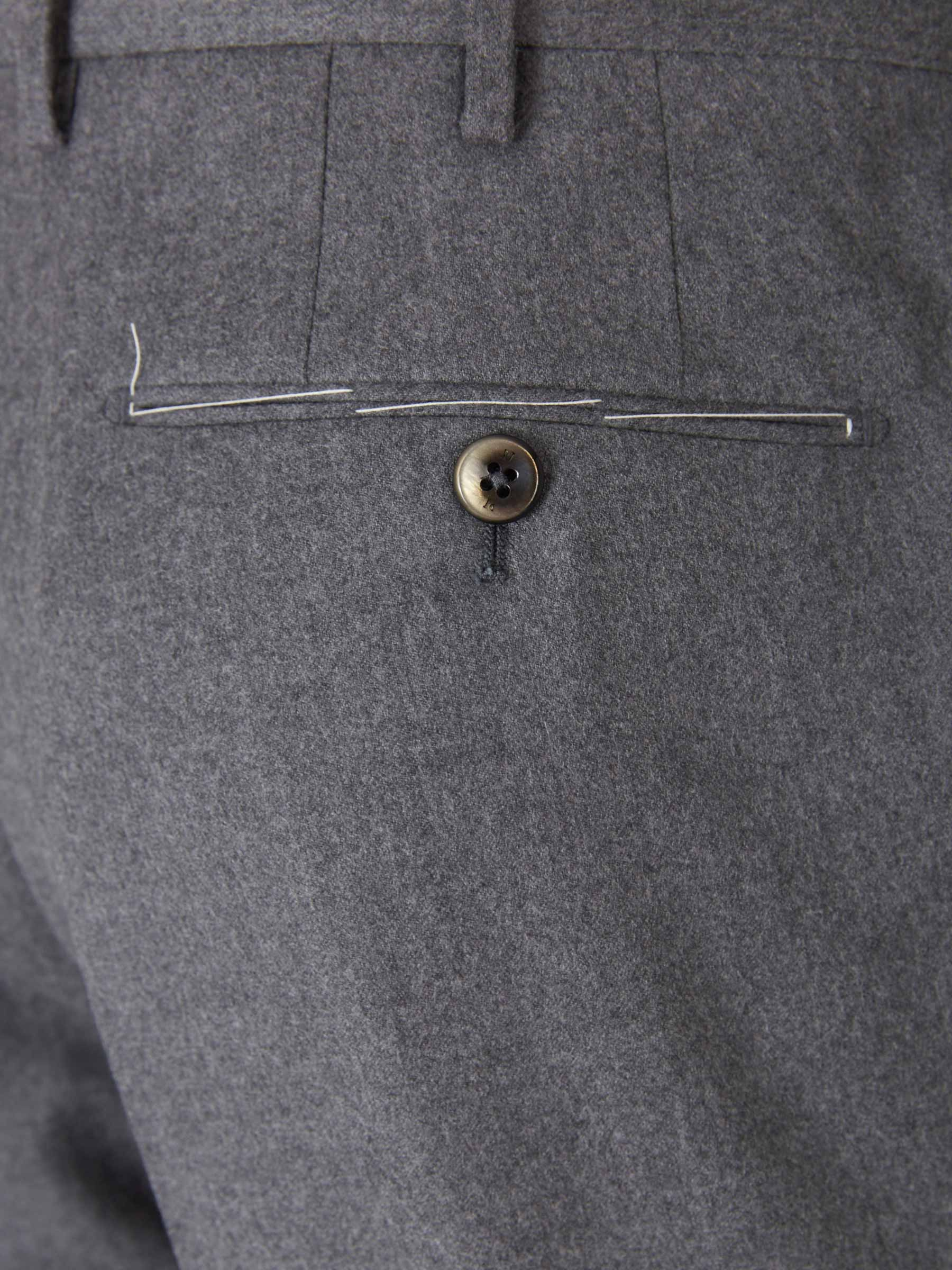 Pt01 Mid-waist Casual Pants In Black