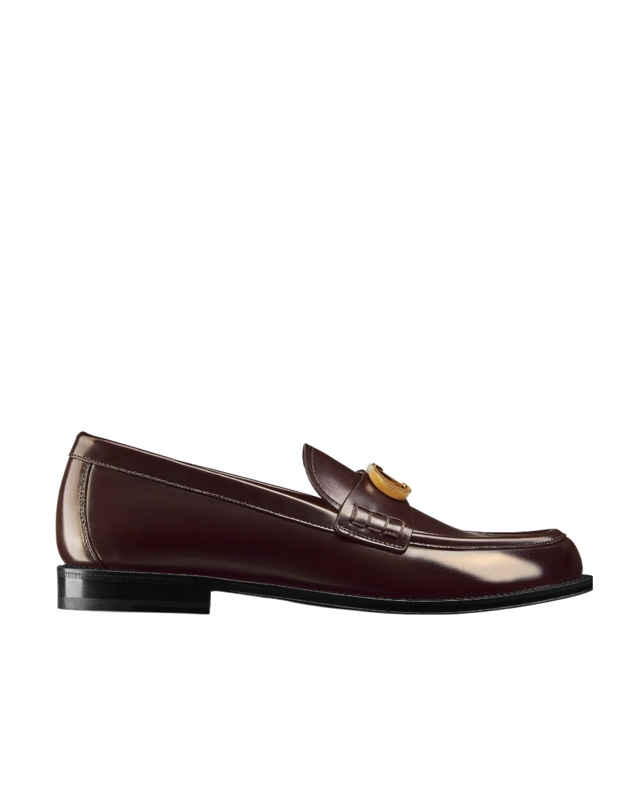 Dior Granville Logo Love Shoes In Brown