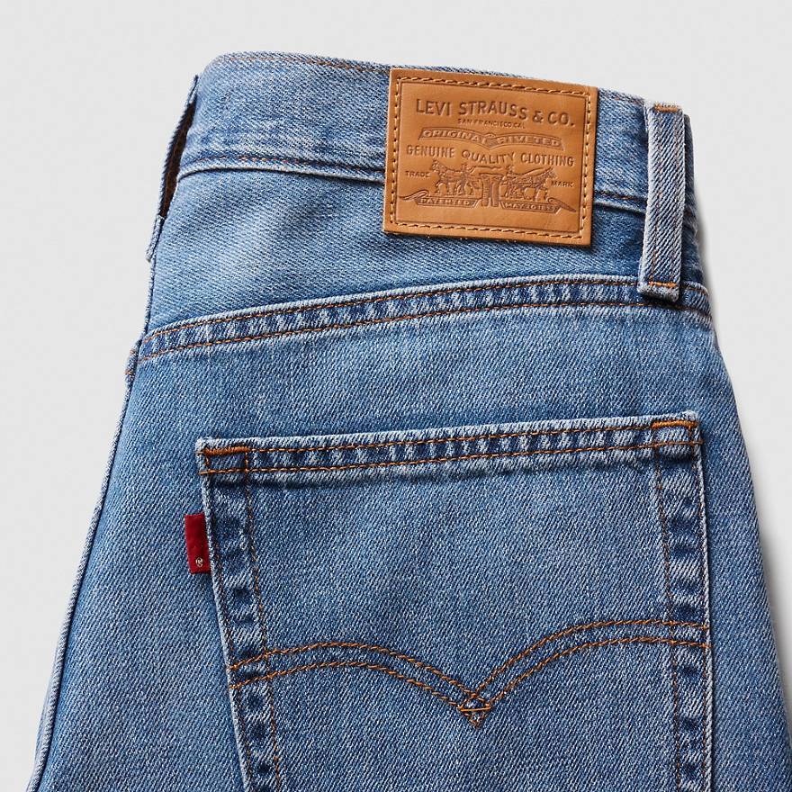 Levi's Baggy Dad Linen Denim Jeans In Blue