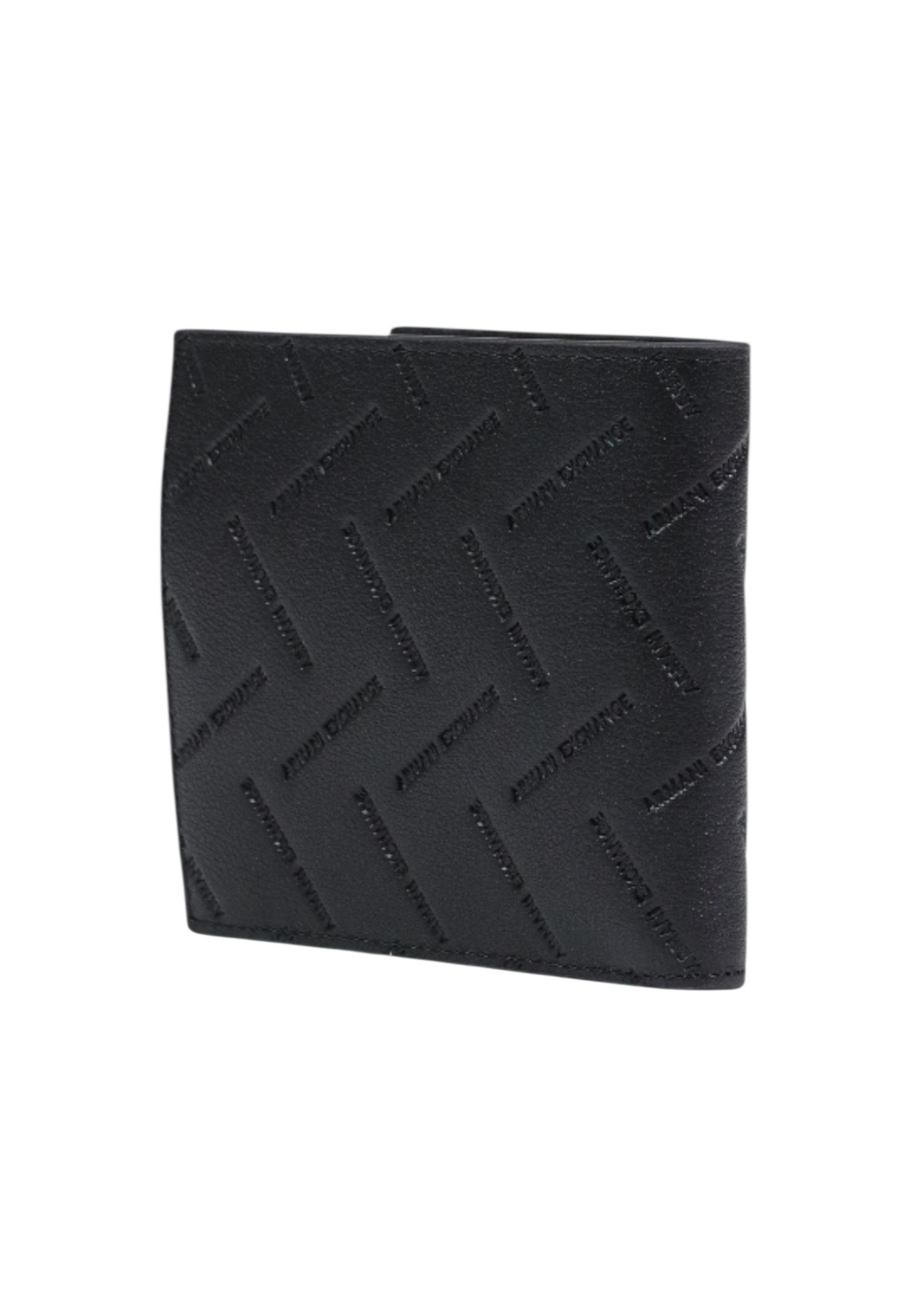 Armani Exchange Folding Wallet In Black