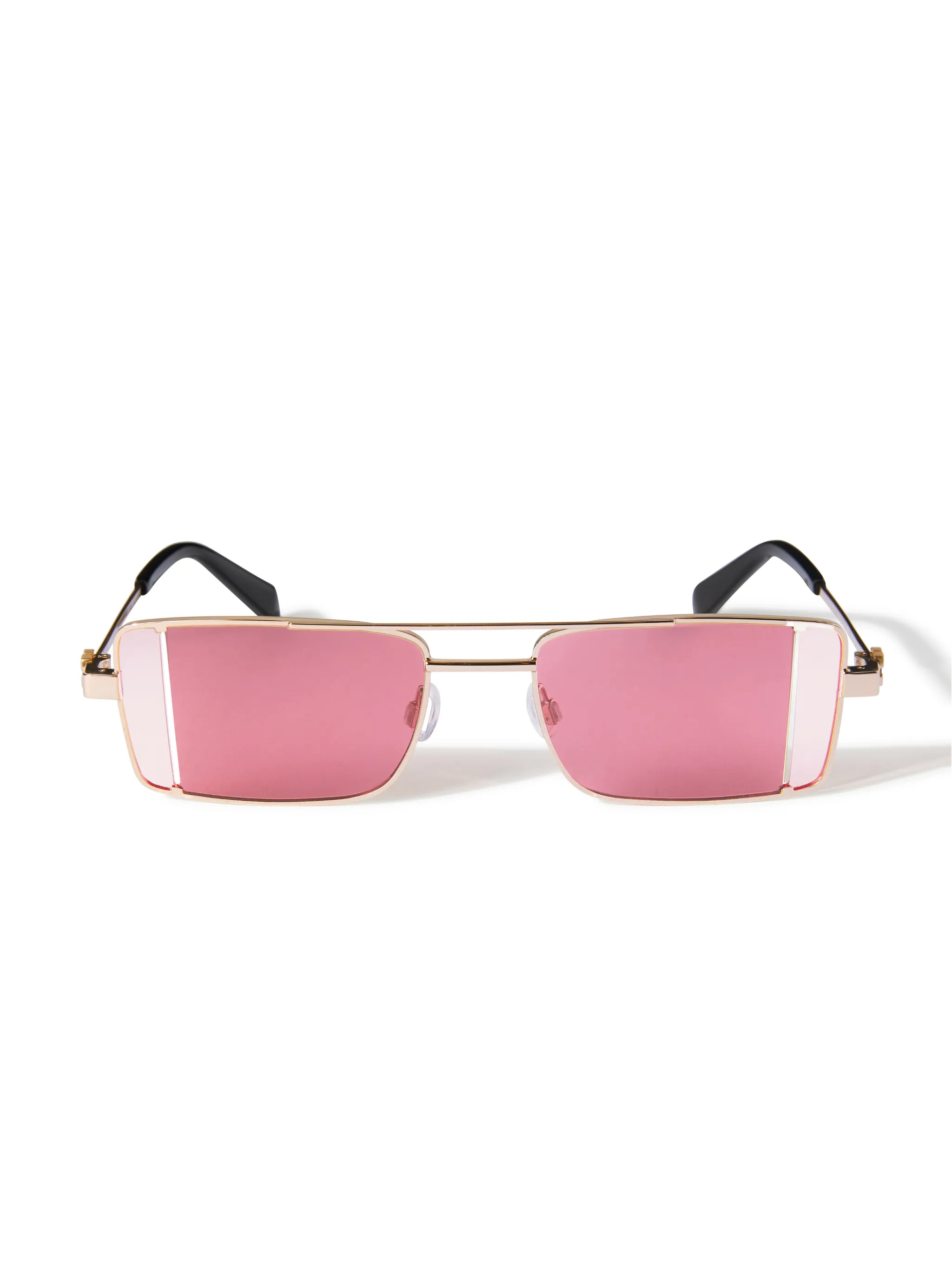 Off-white Rectangular Sunglasses In Pink