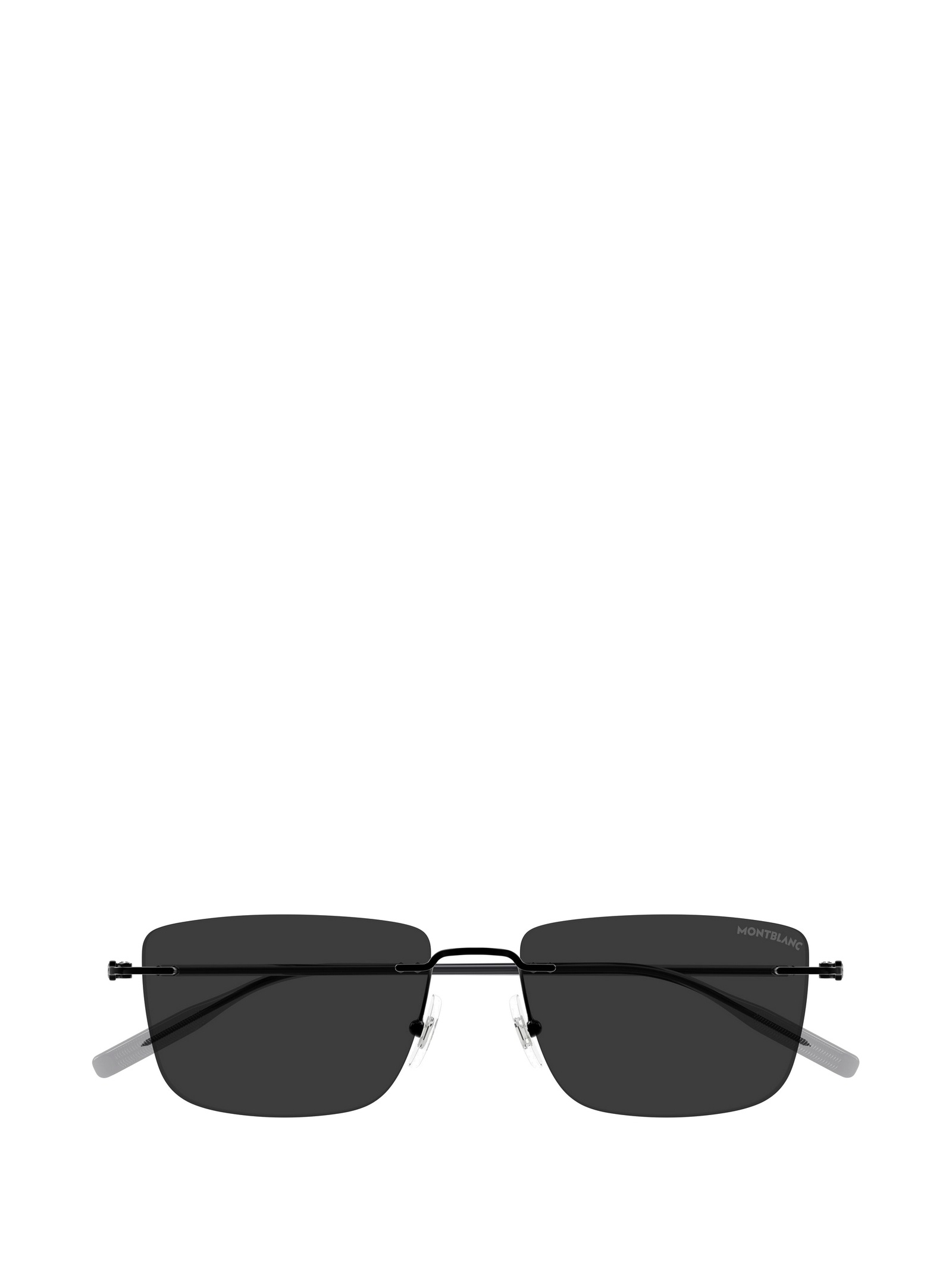 Montblanc Square-frame Sunglasses In Brown