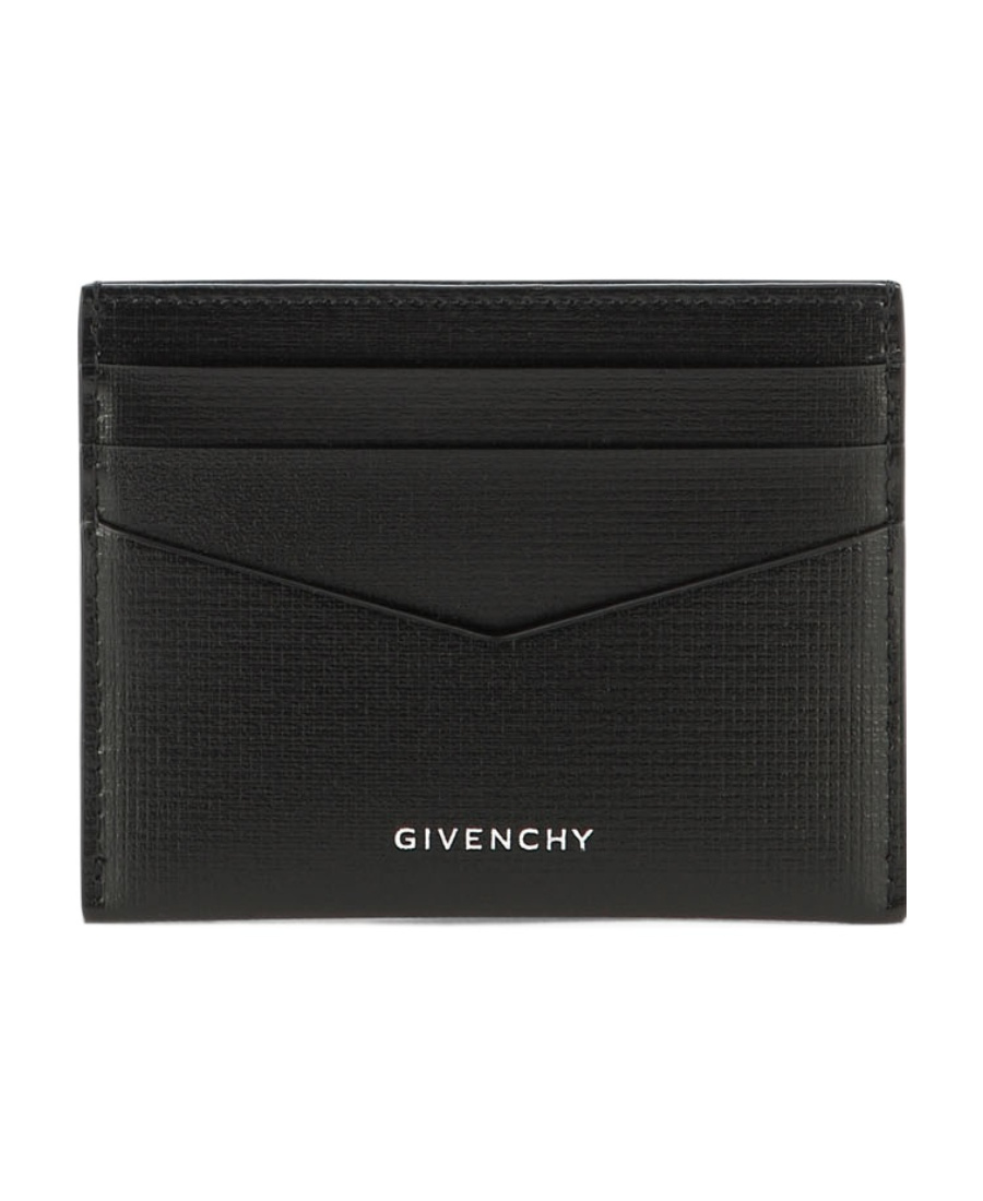 Givenchy Men Portafoglio In Pelle Classique 4g In Black