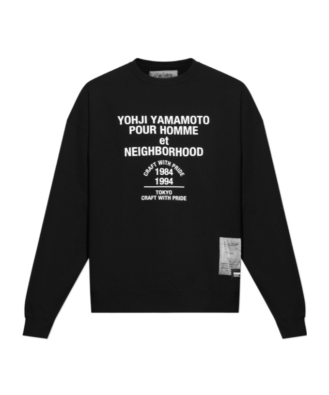 Shop Yohji Yamamoto Long-sleeved Sweater In Black