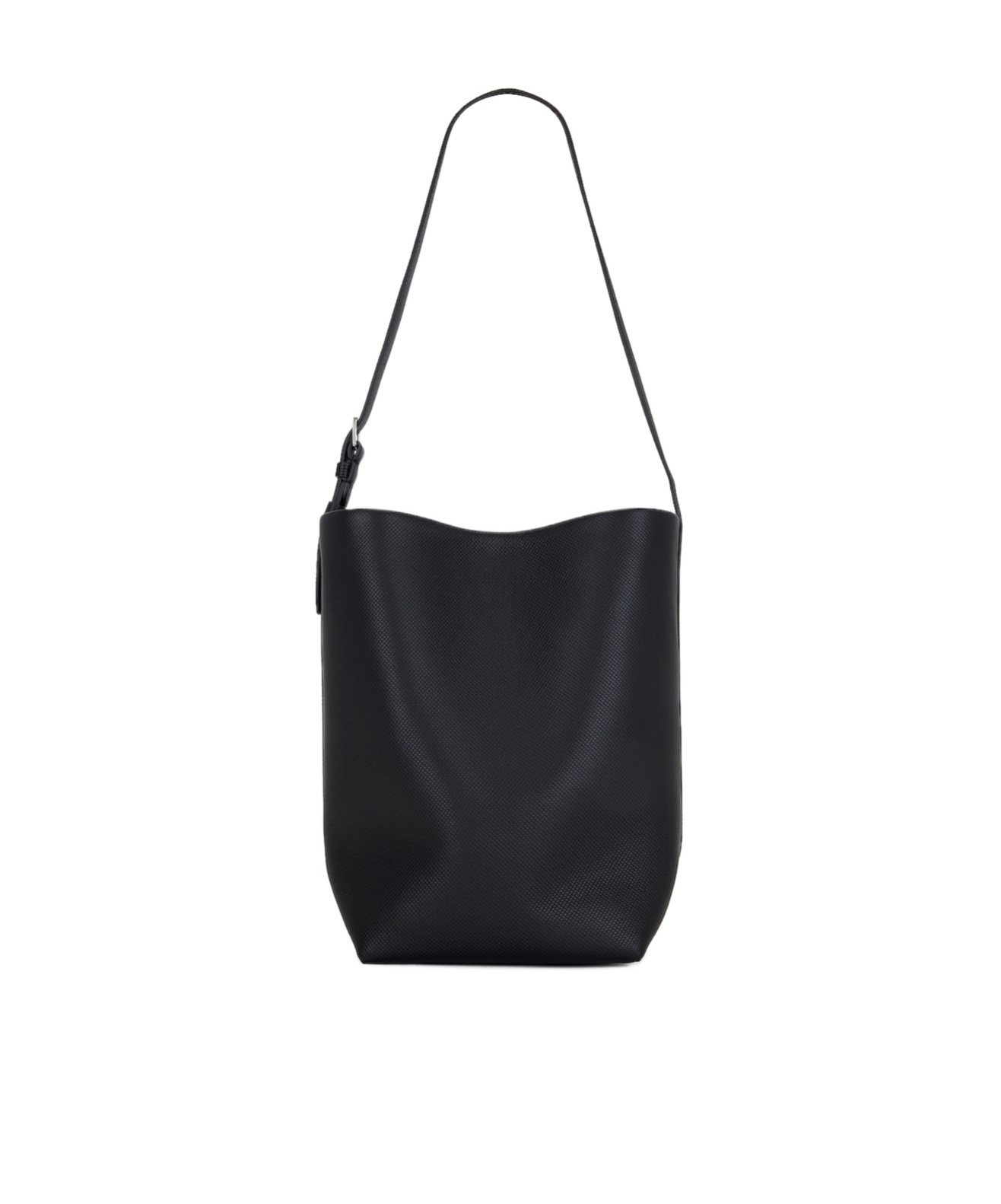 The Row Logo Shoulder Bag In Black