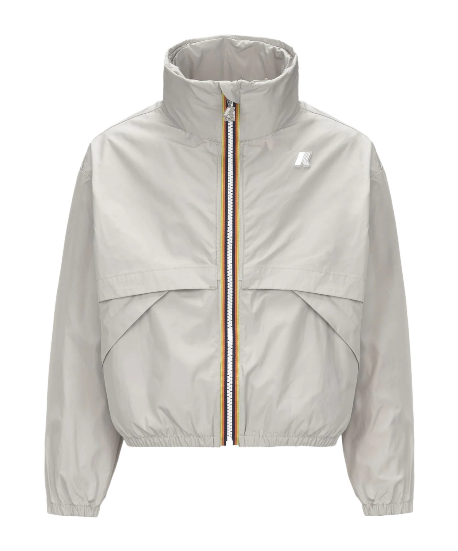 K-way Long Sleeve Casual Jacket In Gray