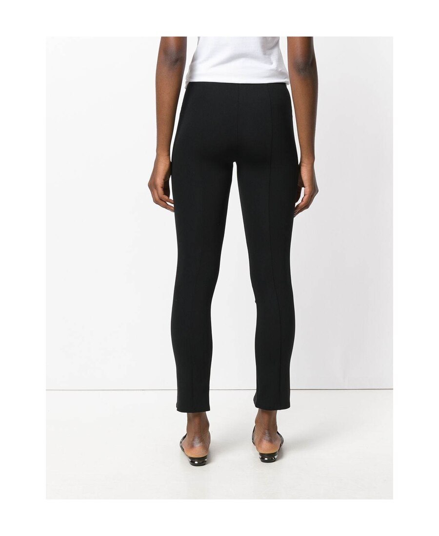 Shop The Row Thilde Front-slit Trousers In Black