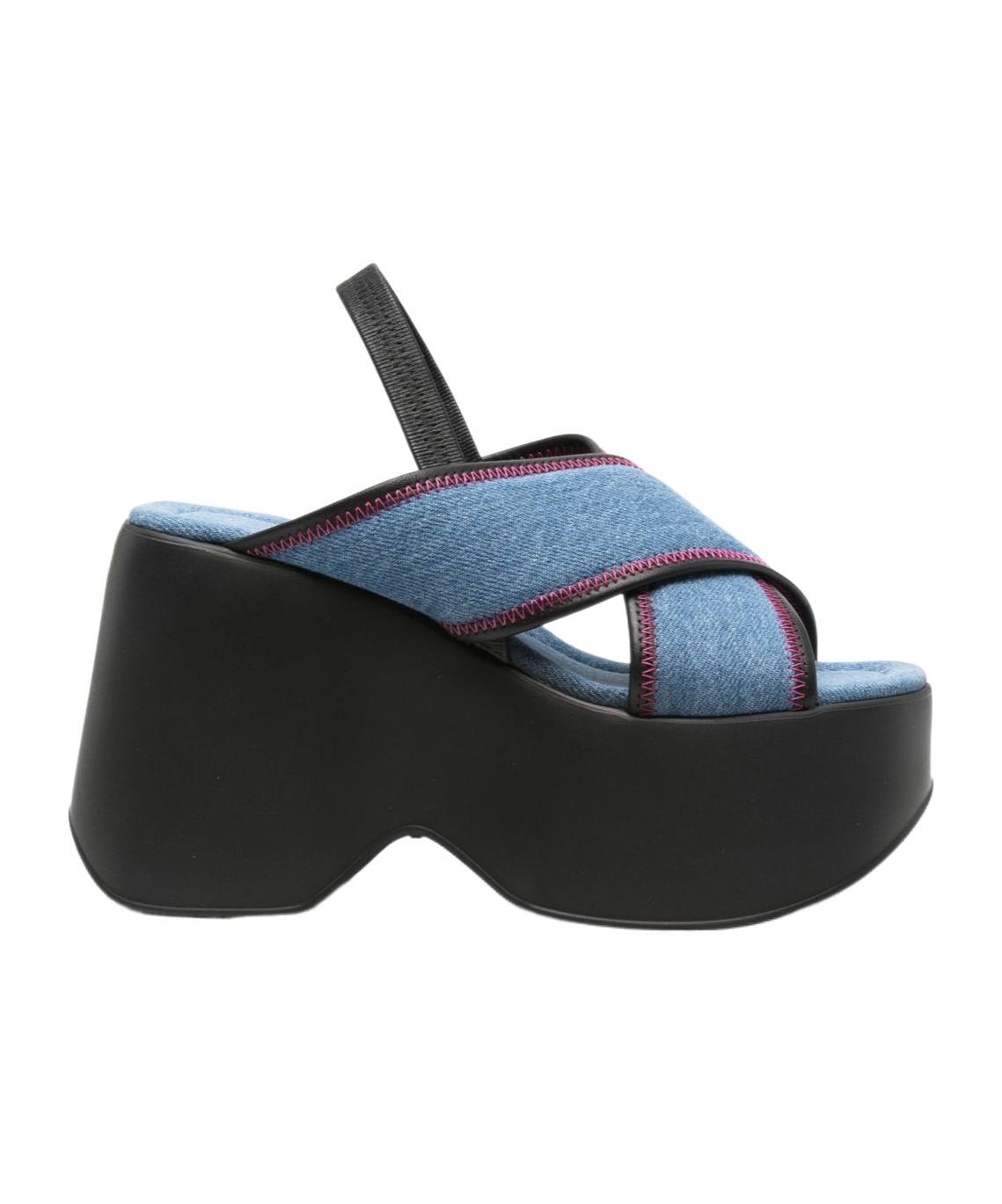 Vic Matie Platform High-heeled Sandals In Multi