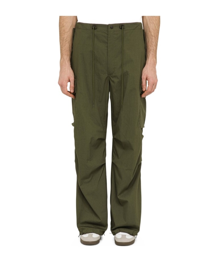 Shop Needles Multi-pocket Casual Pants In Green