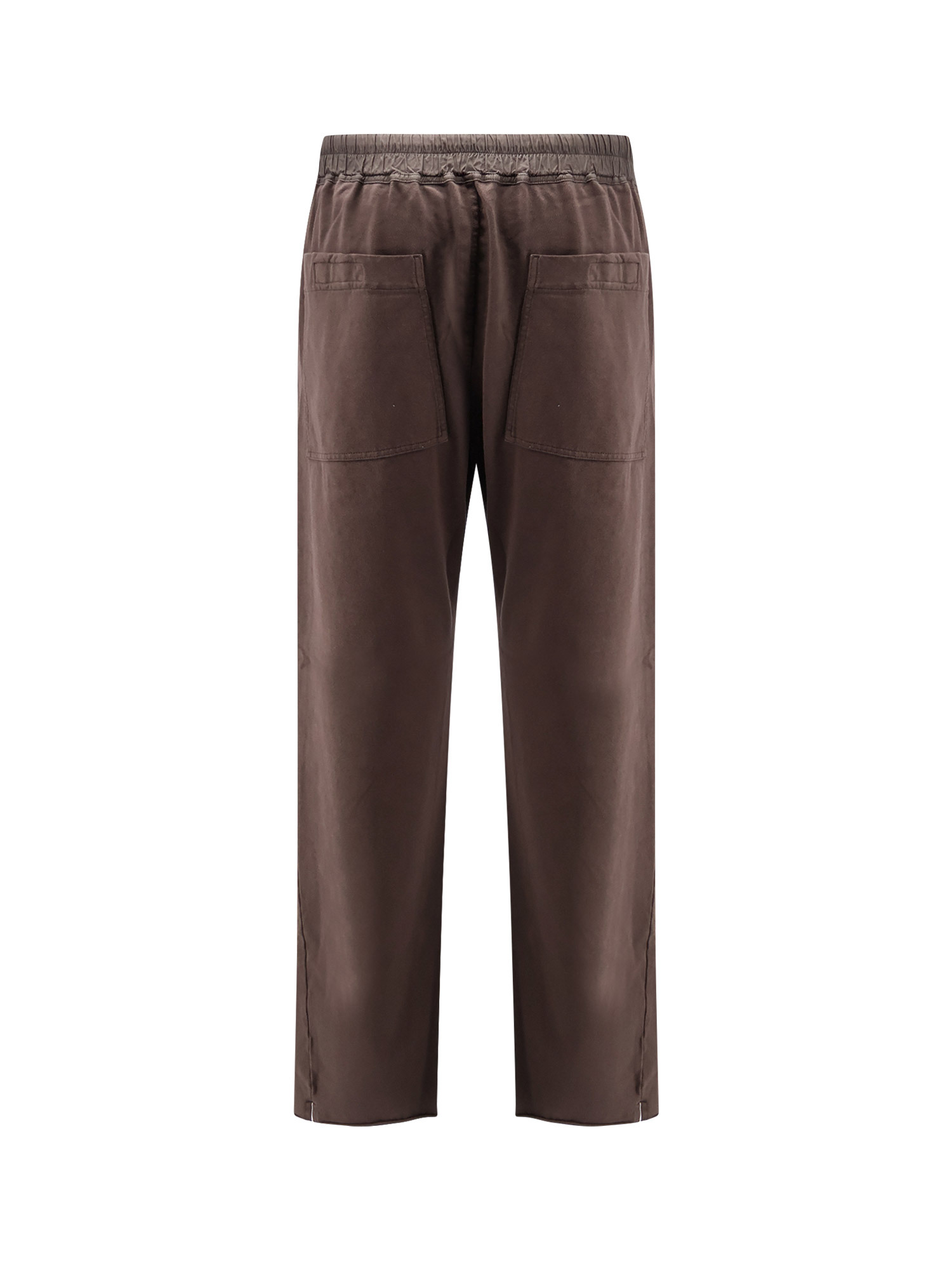 Rick Owens Drkshdw Elastic Waist Casual Pants In Brown