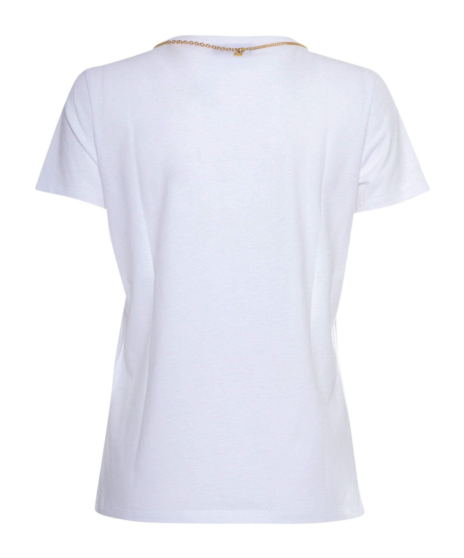 Elisabetta Franchi Short-sleeved T-shirt In White