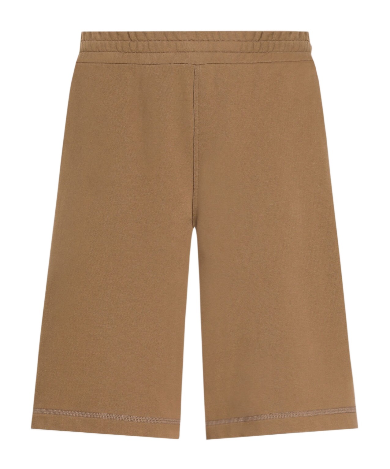 Dolce & Gabbana Cotton Jogging Shorts In Brown