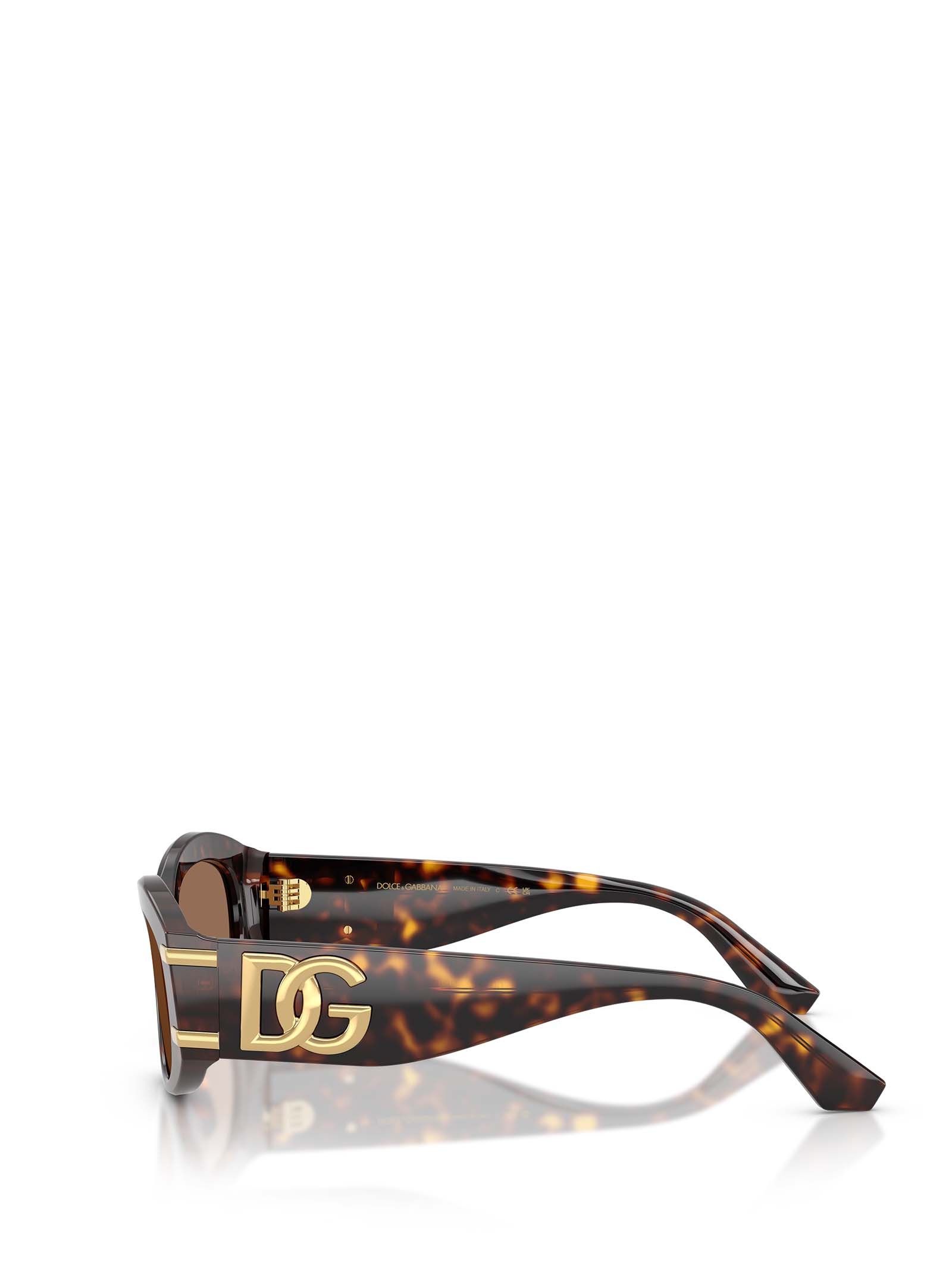 Dolce & Gabbana Dg4502 502/73 In Brown