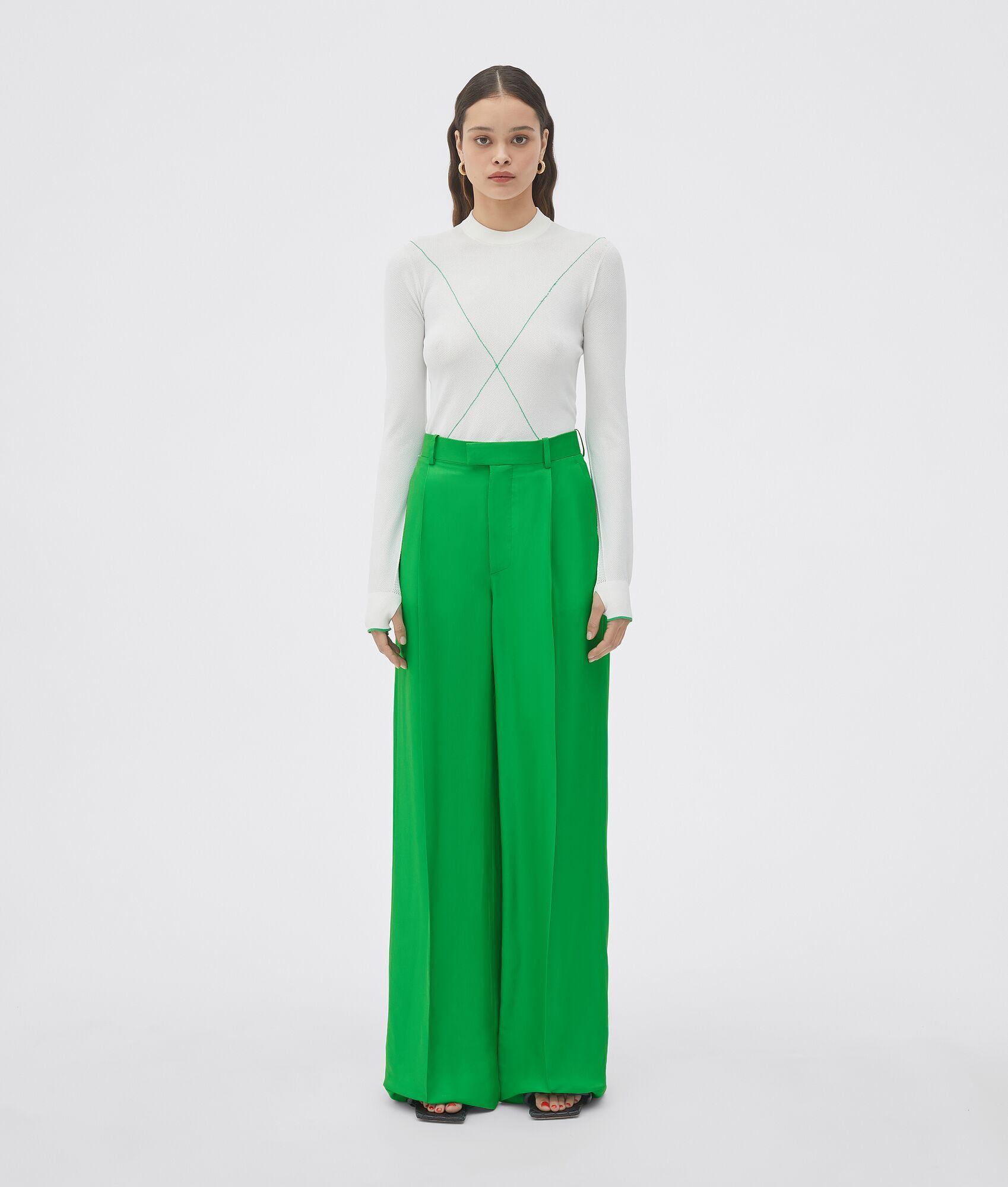 Bottega Veneta Straight Leg Tailored Trousers