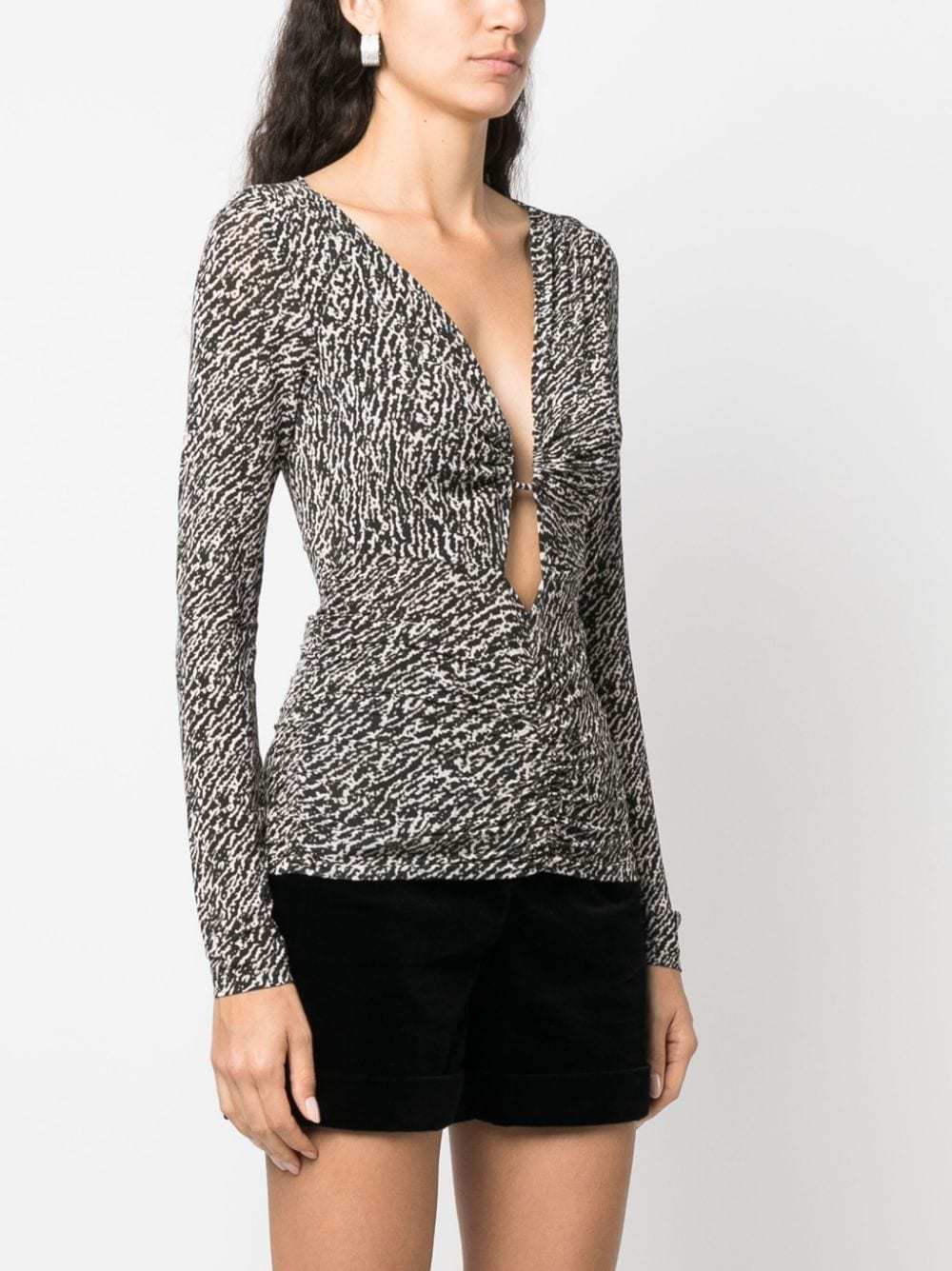 Isabel Marant Top Laura Clothing In Black