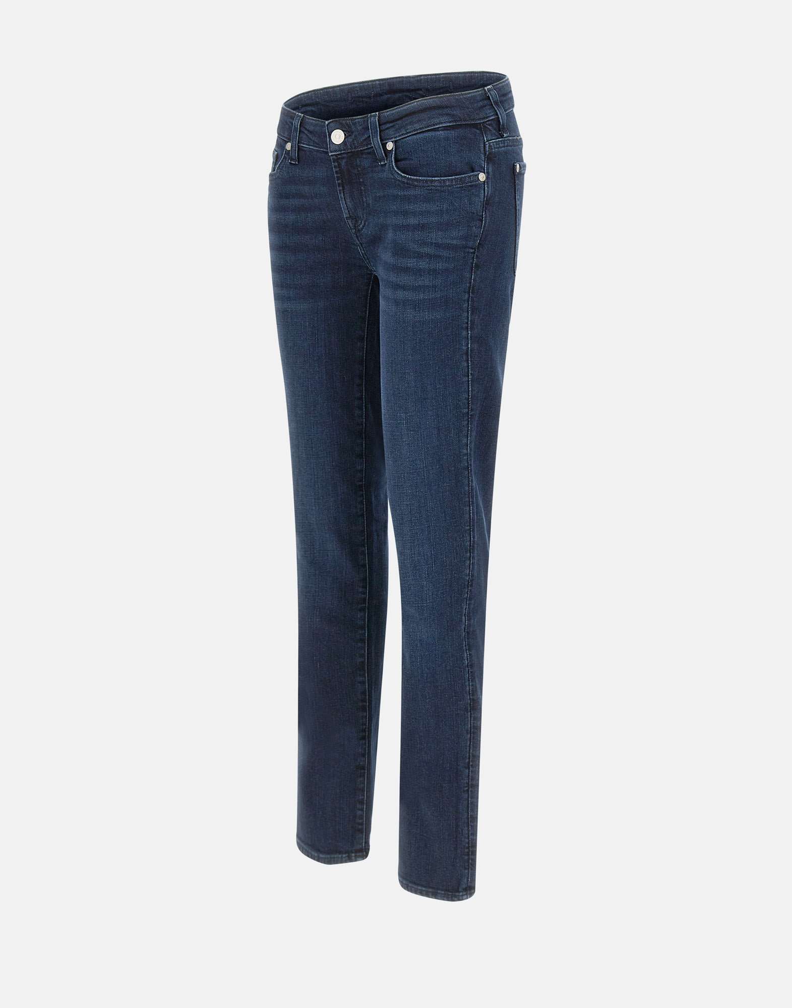 7 For All Mankind Logo Denim Jeans In Brown