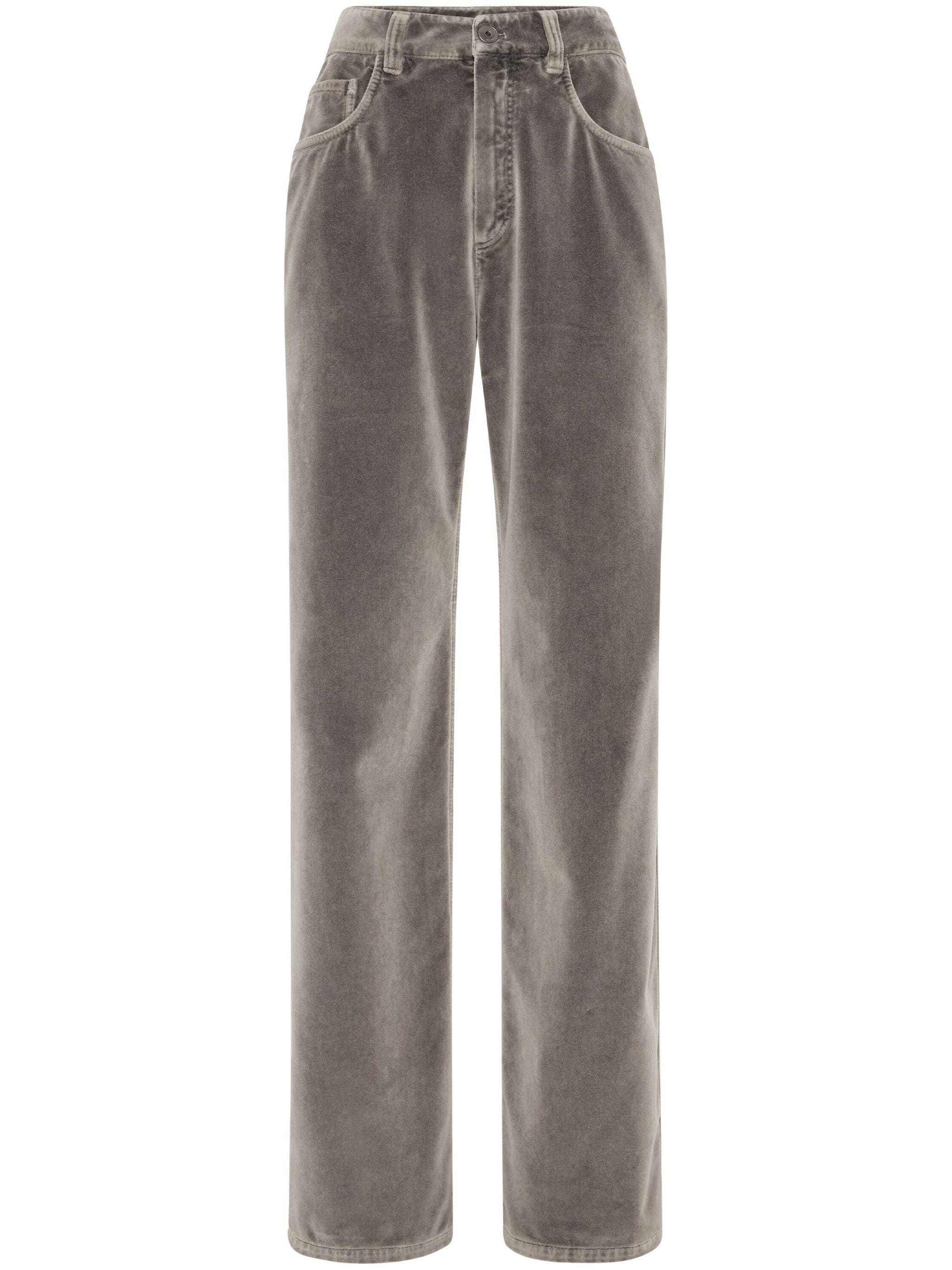 Brunello Cucinelli Logo-patch Flared Trousers In Gray