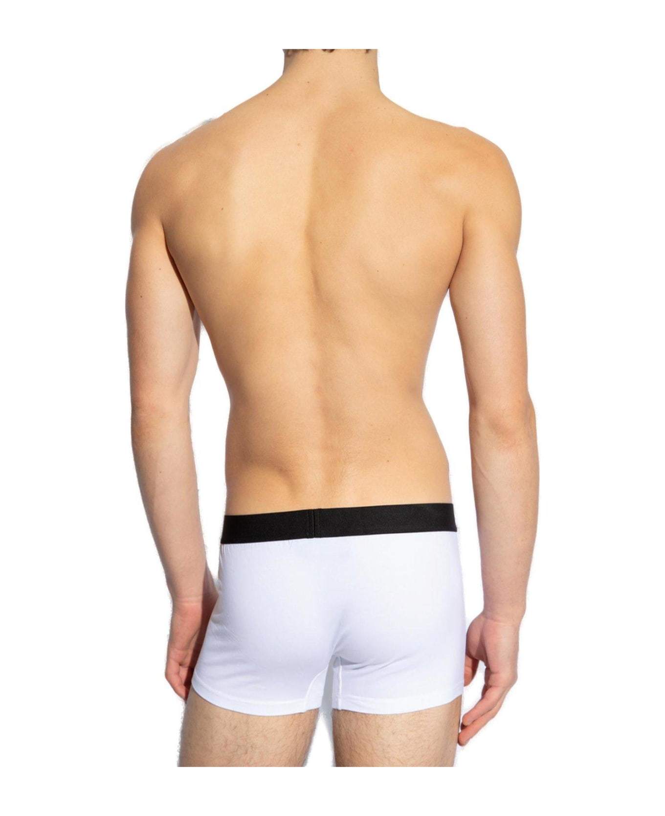 Dsquared2 Logo Patch Boxers In White