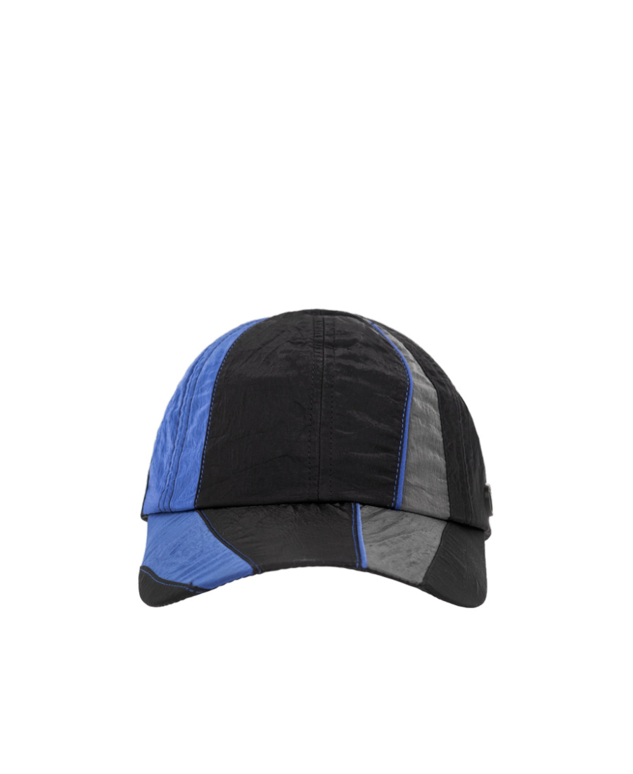 Ader Error Colour-block Panelled Cap In Black