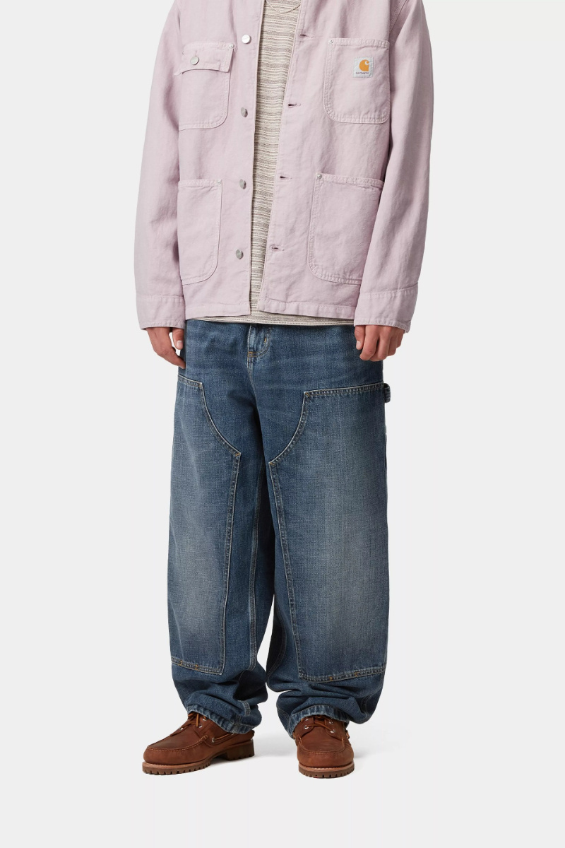 Carhartt Og Double Knee Denim Jeans In Blue