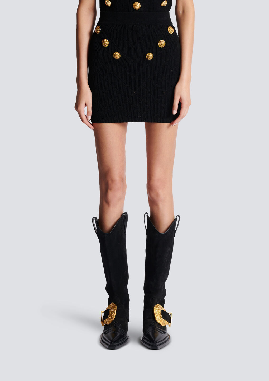 Balmain Skirts In Black