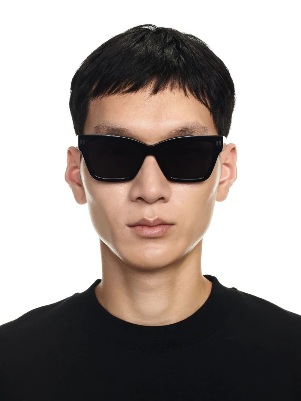 Off-white Cincinnati Rectangle-frame Sunglasses In Black