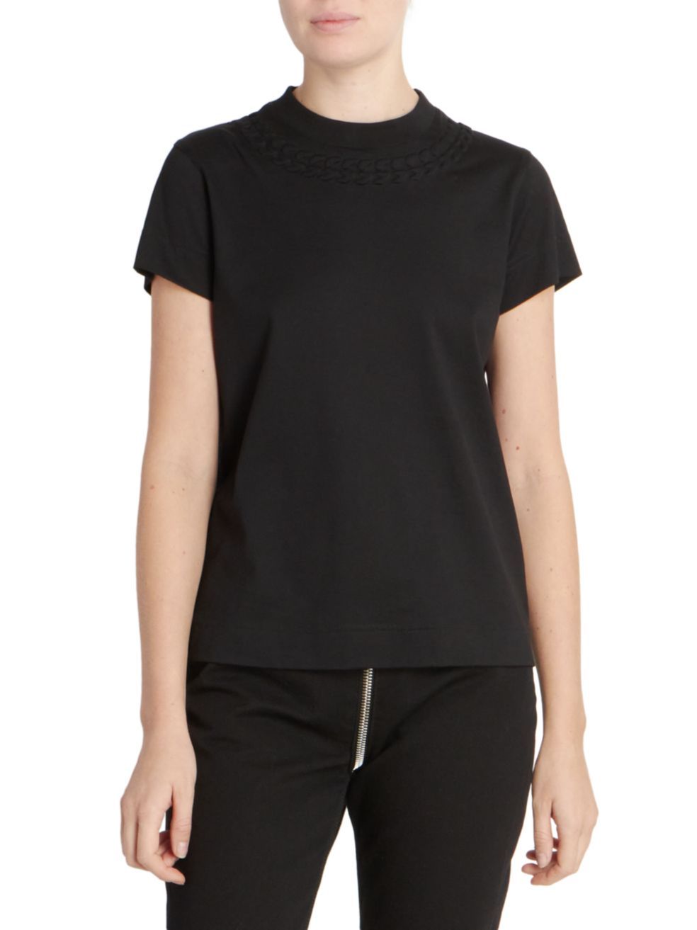 Givenchy Jersey Cotton T-shirt In Black