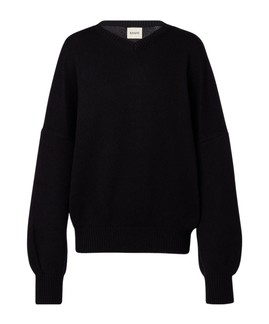 Khaite Wolfe Cashmere Sweater In Black