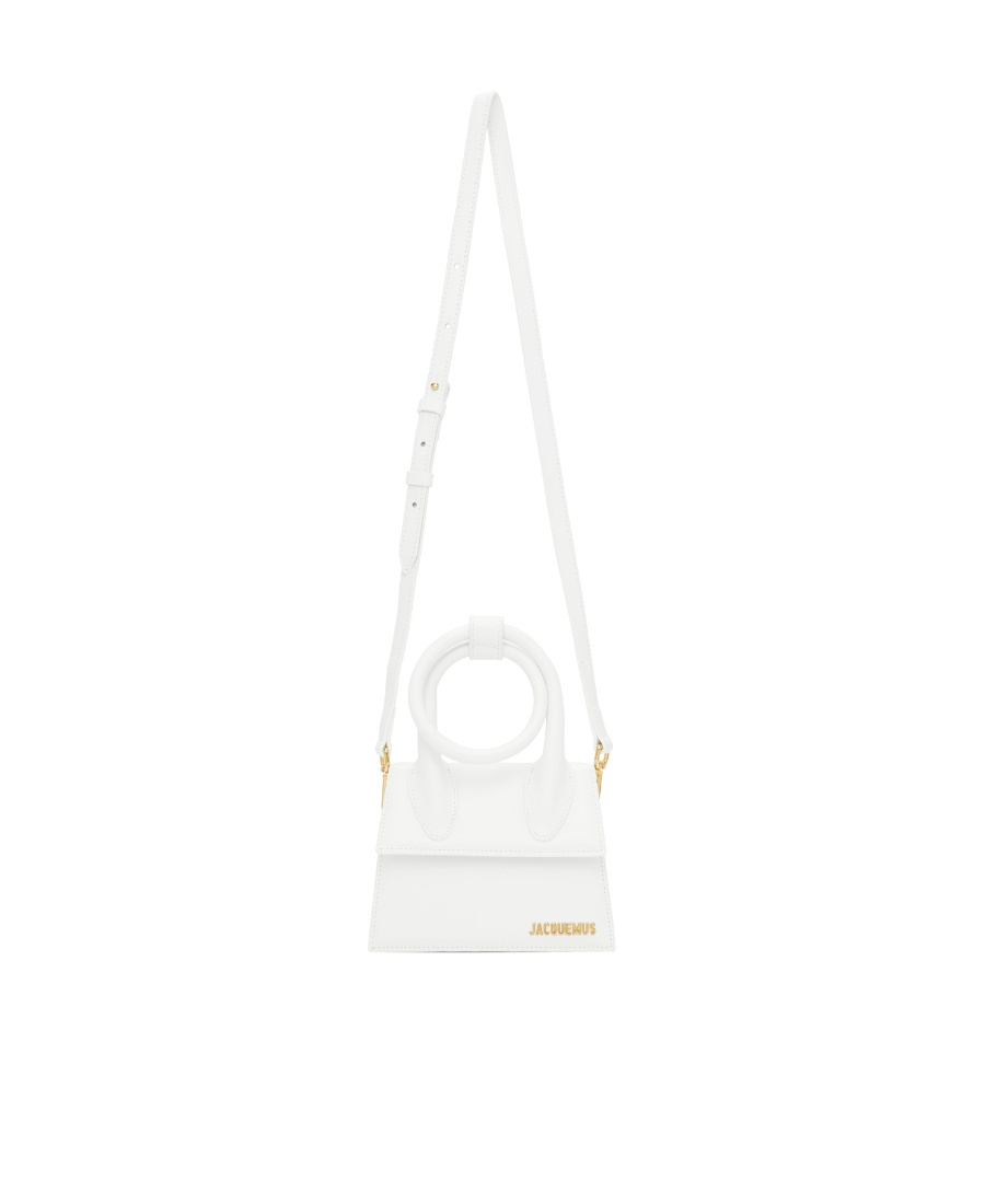 Jacquemus Le Chiquito Noeud Tote Bag In White