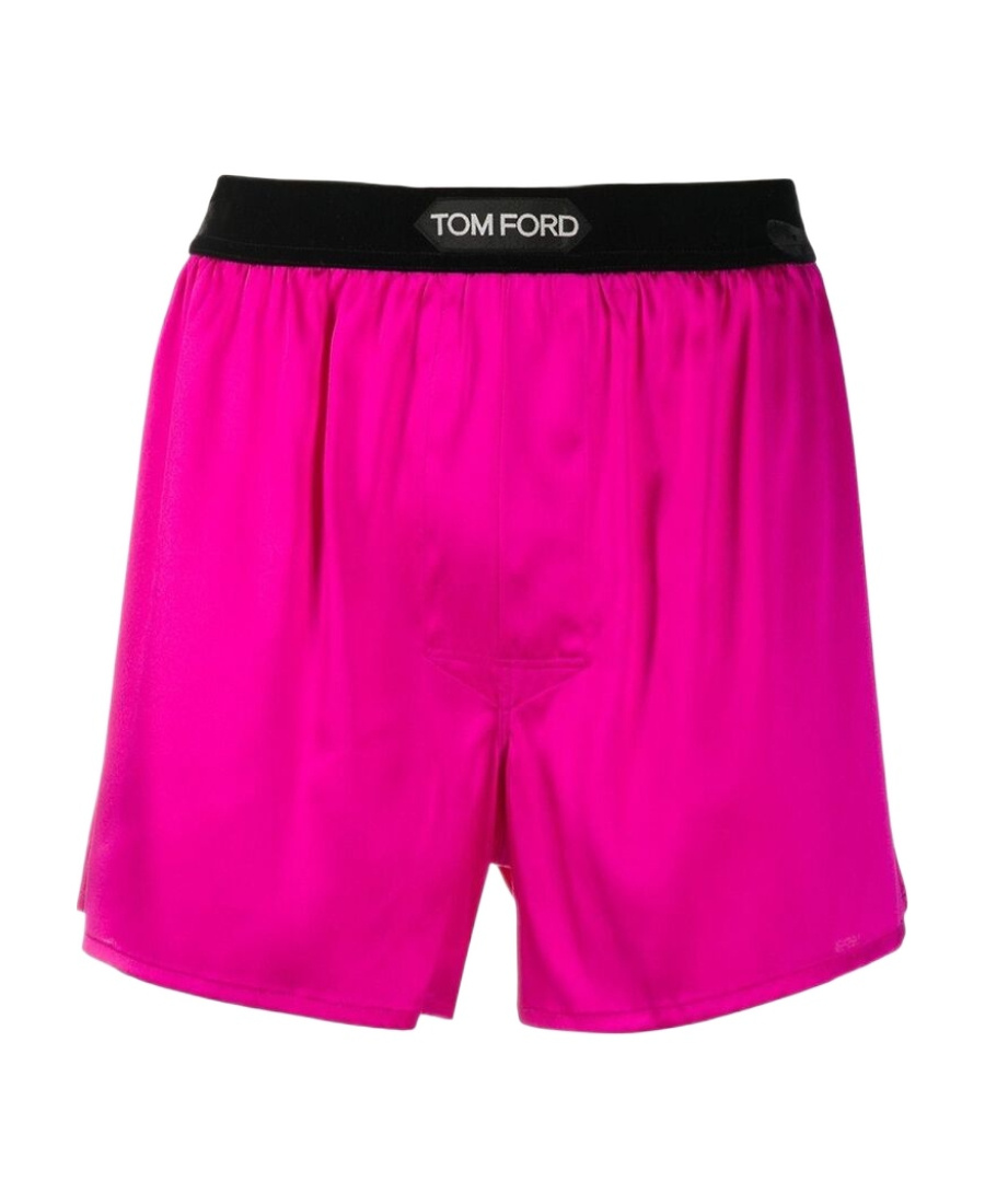 Tom Ford Logo-waistband Boxers In Pink