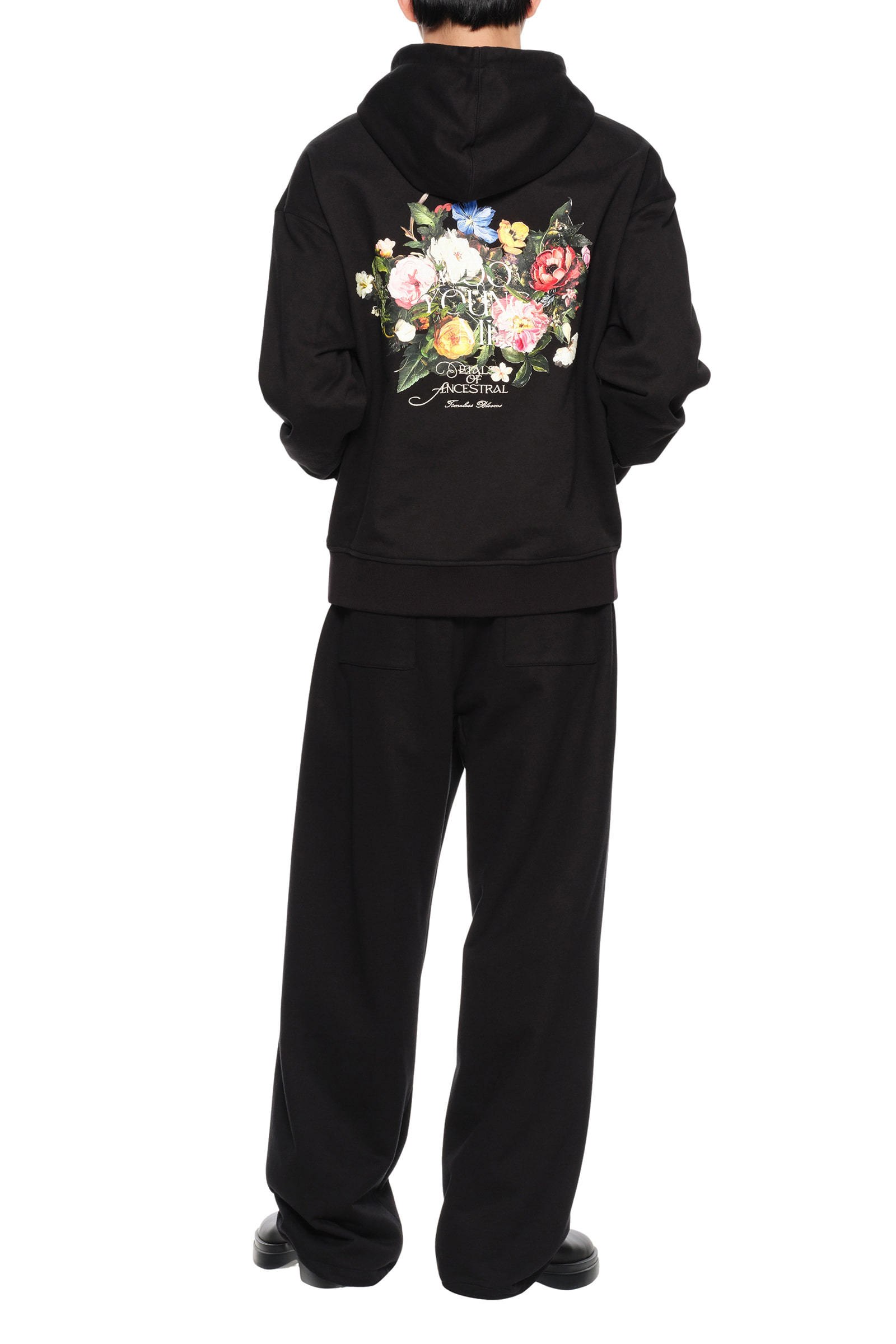 Wooyoungmi Drawstring Hooded Sweatshirt In Black