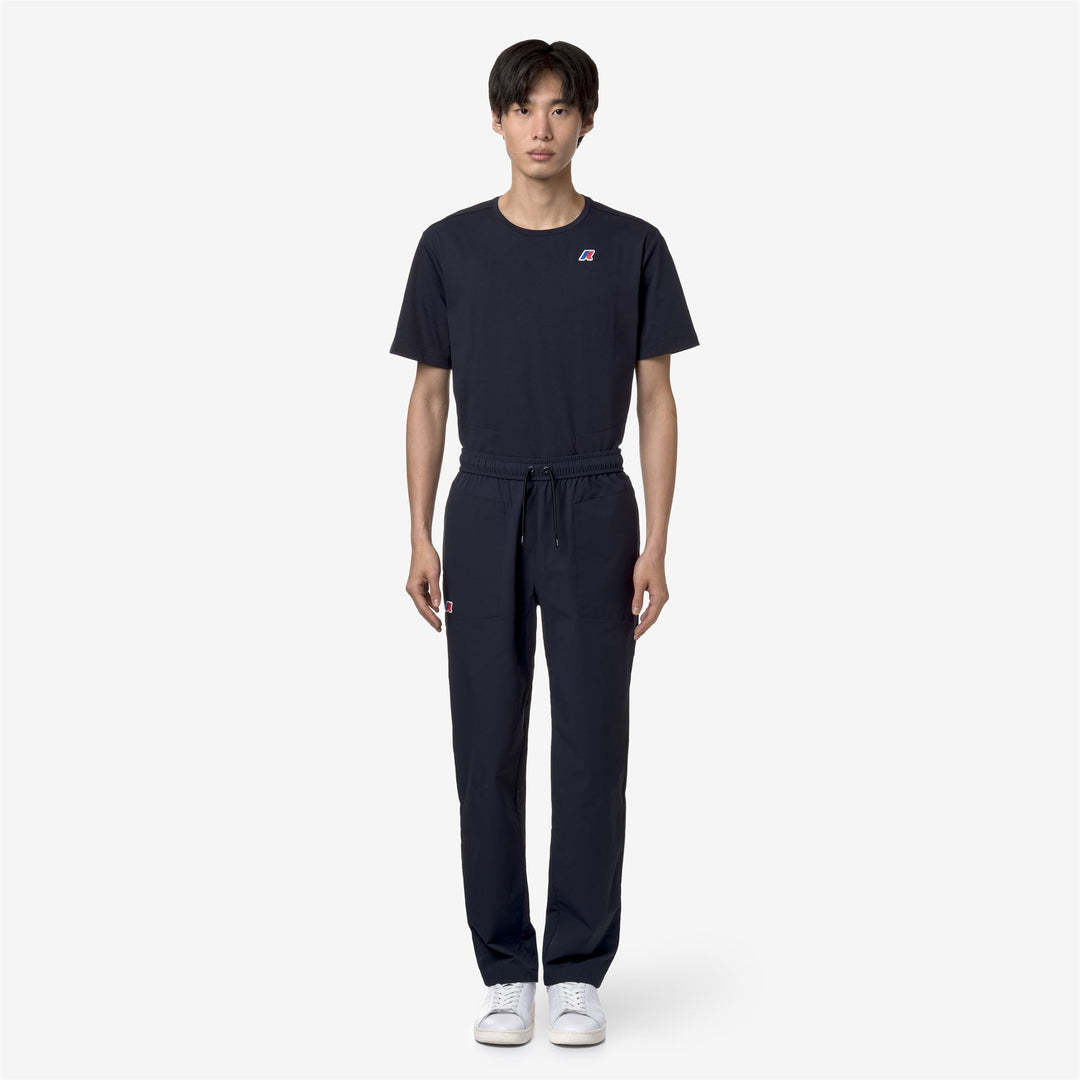 K-way Drawstring Side Pockets Sweatpants In Black
