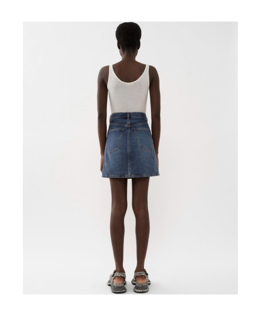 CHLOÉ DENIM MINISKIRT