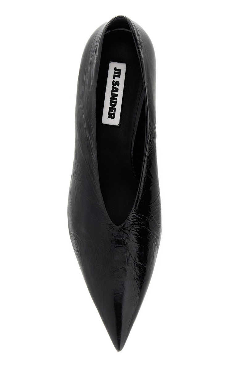 Jil Sander Pointed-toe High Heels In Black