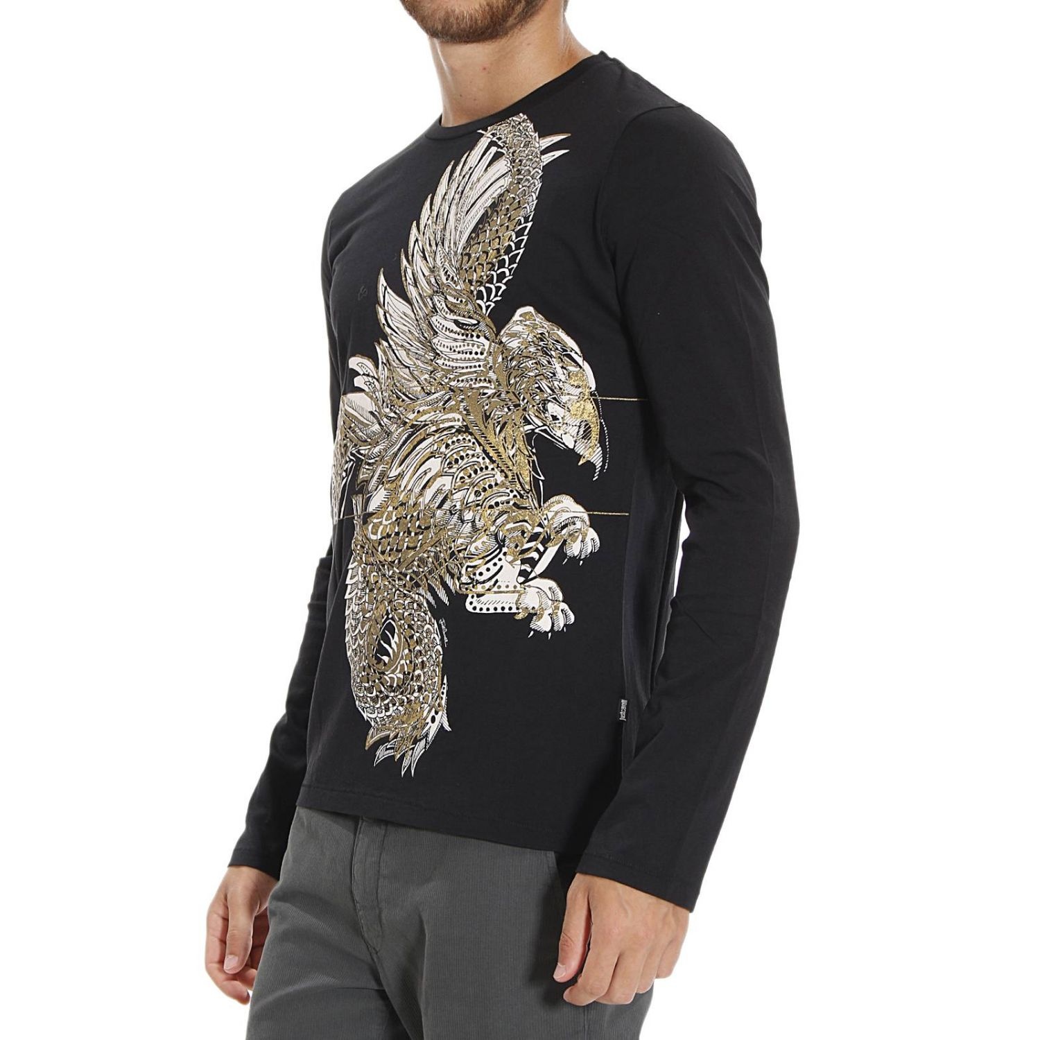 Just Cavalli Printed T-shirt In White