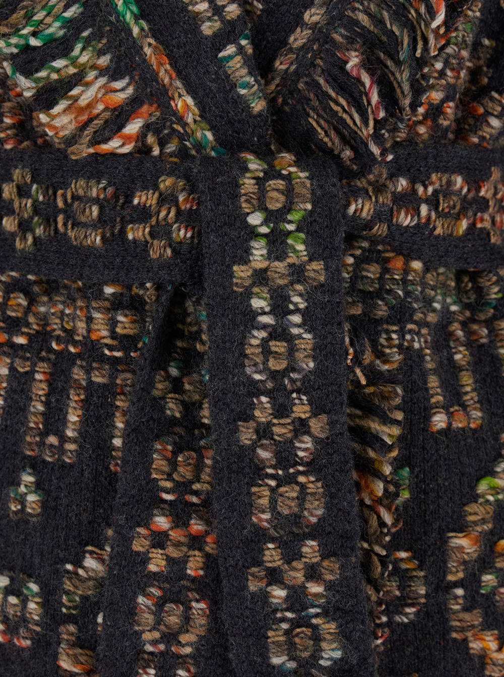 Alanui Long Sleeve Cardigan In Multi