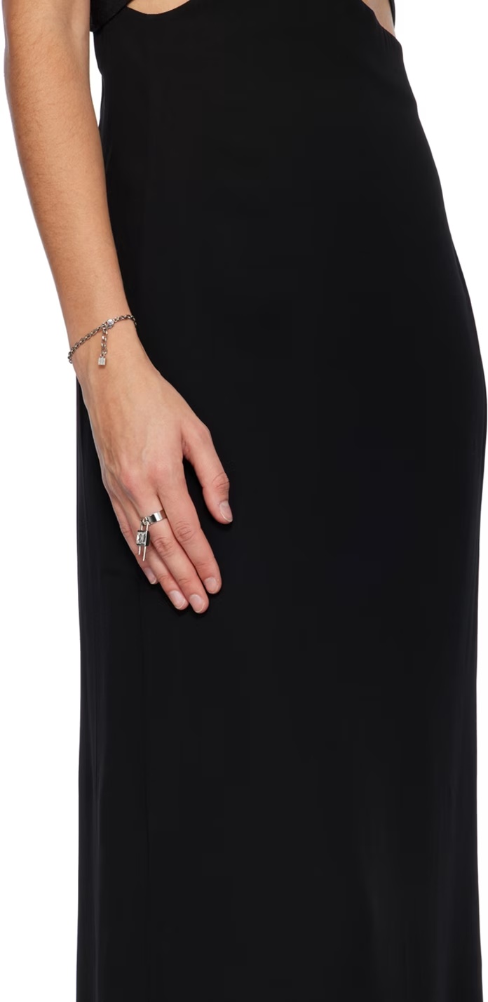 Givenchy Mini Lock Bracelet In Gray