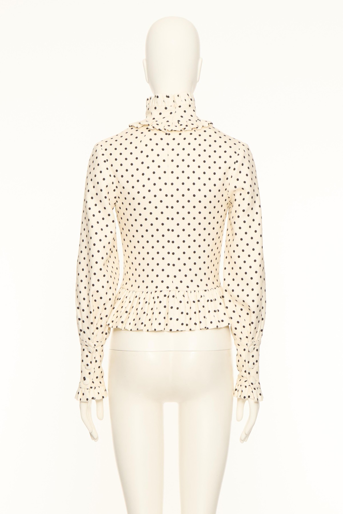 Valentino Long Sleeve Shirt In White